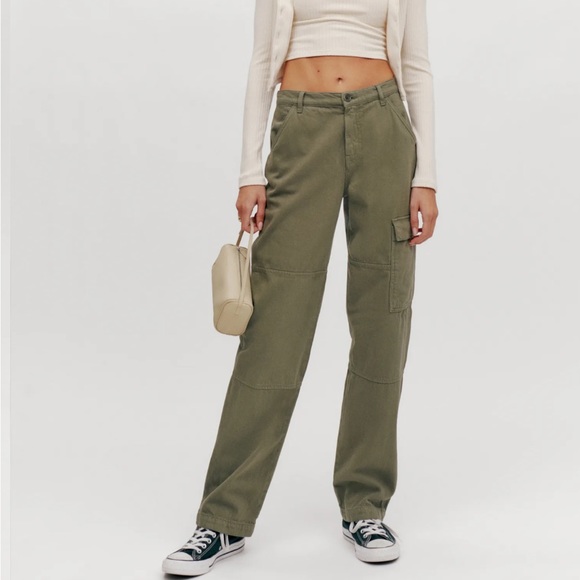 Reformation Pants - Reformation Bailey High Rise Utility Pant